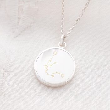 Mother Of Pearl Constellation Personalised Necklace, 5 of 12