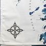 Scottish Hebrides Watercolour Map Organic Tea Towel, thumbnail 4 of 8