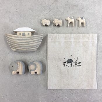 'Two By Two' Mini Noah's Ark Gift Set, 3 of 3
