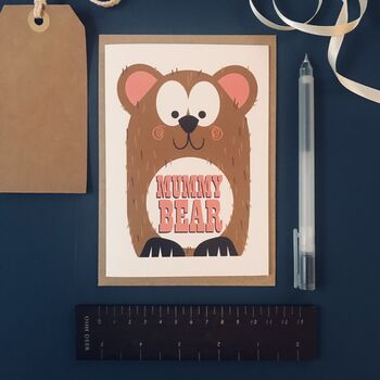 'Mummy Bear' Mother's Day Card, 2 of 7