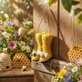 Handmade Felt Bumblebee Wellington Boots, thumbnail 4 of 4