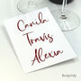 Custom Name Decals For Tambourines And Gift Bags, thumbnail 8 of 12