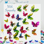 Colourful Butterfly With Sympathy Card, Not 3D, thumbnail 1 of 9