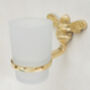 Brass Bee Toothbrush Holder With Bee Brass, thumbnail 1 of 2