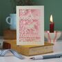 Personalised Papercut Merry Go Round Birthday Card, thumbnail 2 of 8
