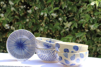 Leaf Vietnamese Ceramic Noodle Bowl, 4 of 4
