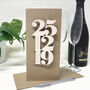 Personalised Your Engagement Date Card, thumbnail 1 of 8
