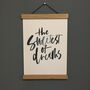 The Sweetest Of Dreams Typography Print, thumbnail 3 of 6