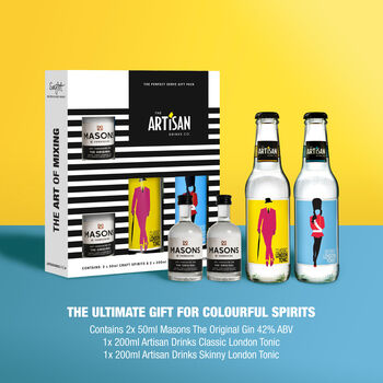 Artisan Drinks Classic Gin And Tonic Gift Set, 4 of 6