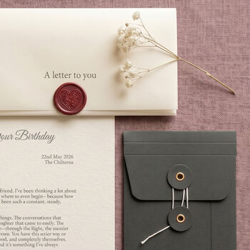 A Letter For Your 90th Birthday Personalised Keepsake Gift, 4 of 7