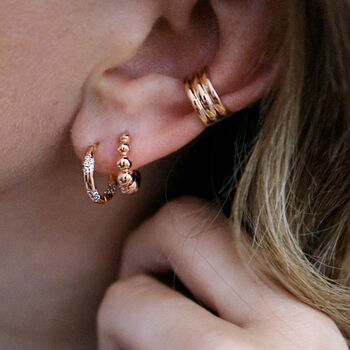 Jewelled Hoop Earrings, 4 of 8