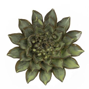 Stylish Ceramic Flower. Decorate Your Wall, Table, 7 of 11
