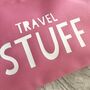 Personalised Travel Stuff Travel Documents Pouch, thumbnail 5 of 7