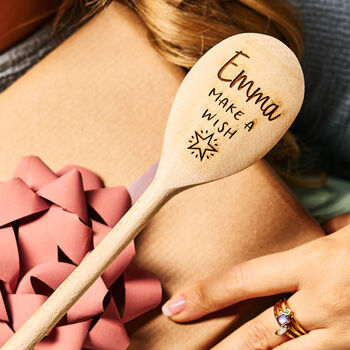 Personalised Make A Wish Wooden Spoon, 2 of 6