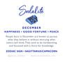 December Birthstone Sodalite Crystal Candle, thumbnail 4 of 5