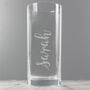 Personalised Name Only Engraved Hi Ball Glass, thumbnail 3 of 3