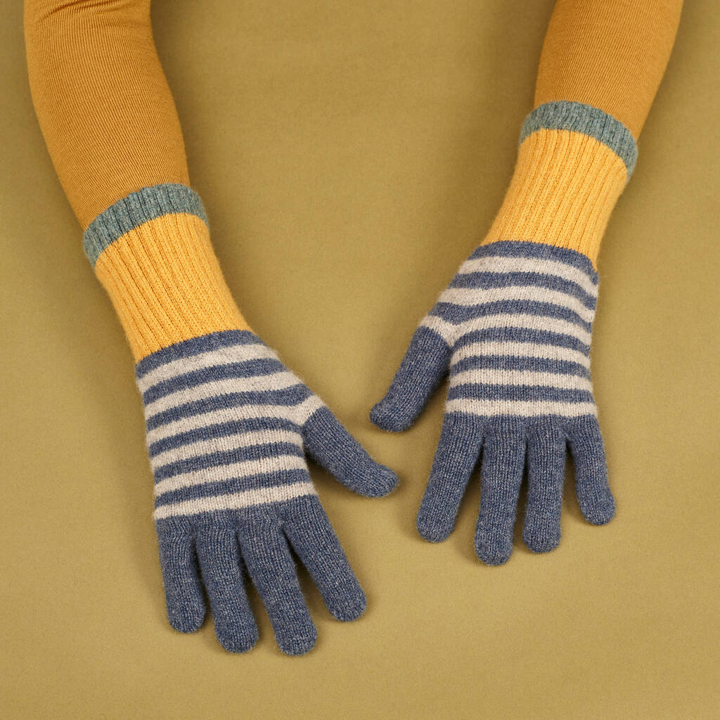 Ladies Lambswool Gloves And Fingerless Mitts, 1 of 10