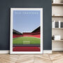 Manchester United Old Trafford Poster, thumbnail 1 of 8