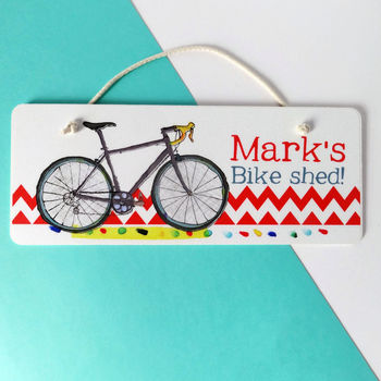 Personalised Bike Shed Sign, 4 of 11