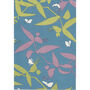 Japanese Blue Butterfly Print, thumbnail 2 of 2