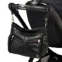 Lennox Midi Black Leather Handbag, thumbnail 4 of 10
