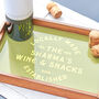 Personalised Wooden Family Drinks Tray, thumbnail 3 of 6