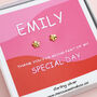 Thank You For Being Part Of Our Special Day Earrings, thumbnail 2 of 8