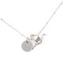 Personalised Initial Silver Stork Necklace For Mums, thumbnail 3 of 8