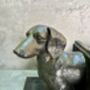 29cm Black Dachshund Bookends Sausage Dog Gift 3kg Pair, thumbnail 8 of 8