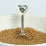 Heart Pewter Spoon 10th Tin Anniversary Gift, thumbnail 5 of 8
