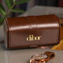 Dad's Personalised Luxury Deep Brown Double Watch Box, thumbnail 5 of 8