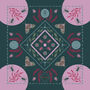 The Insect Retreat Bandana Scarf, thumbnail 4 of 6