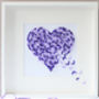 Stunning Feature 3D Framed White Butterfly Love Heart, thumbnail 9 of 11