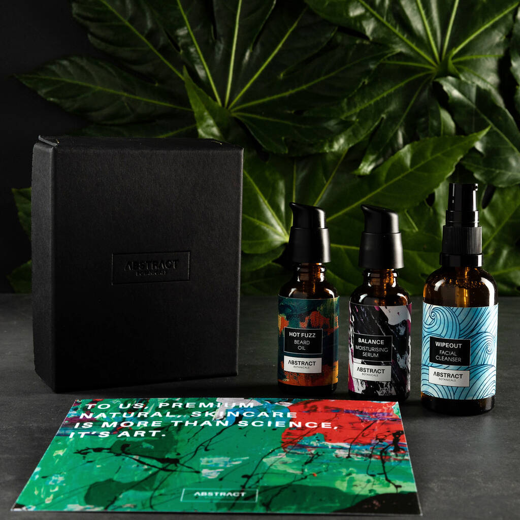 Personalised Men's Luxury Skincare Gift Set By Dust and Things