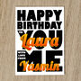 Personalised Names Birthday Card With Message, thumbnail 4 of 8