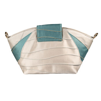 Soft Day Clutch Handbag With Gold Chain, 5 of 11