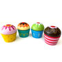 Wooden Cup Cake Play Food Set, thumbnail 3 of 5