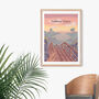 Indiana Dunes National Park USA Travel Poster Art Print, thumbnail 4 of 8