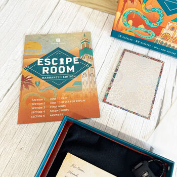 Marrakesh Escape Room Puzzle Adventure Family Game, 3 of 6