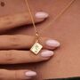 Story Book Charm Necklace, Sterling Silver Or Gold Plated, thumbnail 1 of 10
