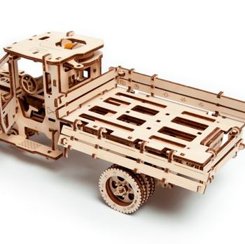 Build Your Own Moving Model Retro Truck By U Gears, 10 of 12