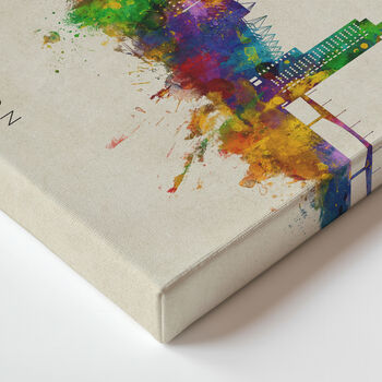 Southampton Skyline Cityscape Art Print, 11 of 12