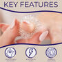 Acupressure Finger Massager Silver Plated Ring, thumbnail 4 of 5