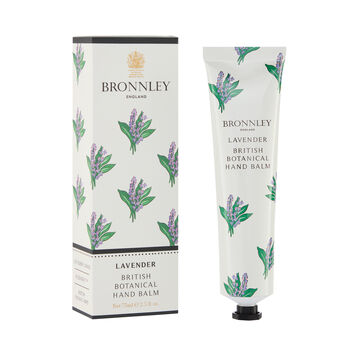 Mother's Day Luxury Gift Box: Bronnley English Lavender – Three Soaps, Hand Cream And Ceramic Soap Dish, 5 of 8