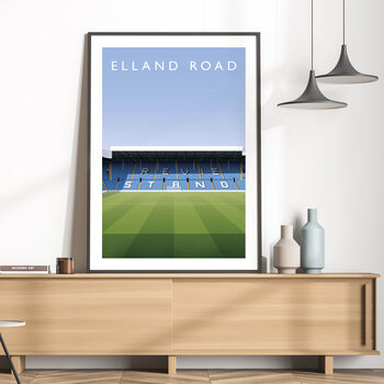 Leeds United Elland Road From The Centre Circle Poster, 3 of 7
