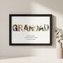 Grandad Gifts Photo Collage Print, thumbnail 6 of 9