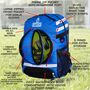 'Kitsack' The Ultimate Football Compartment Backpack, thumbnail 5 of 11