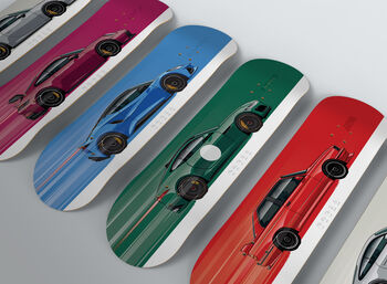 Bespoke Car Skateboard Your Own Car Deck, 5 of 6