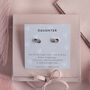 Daughter Earrings Studs, thumbnail 2 of 5