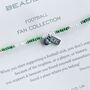 Celtic Football Club Fan Bead Bracelet With Charms, thumbnail 2 of 4